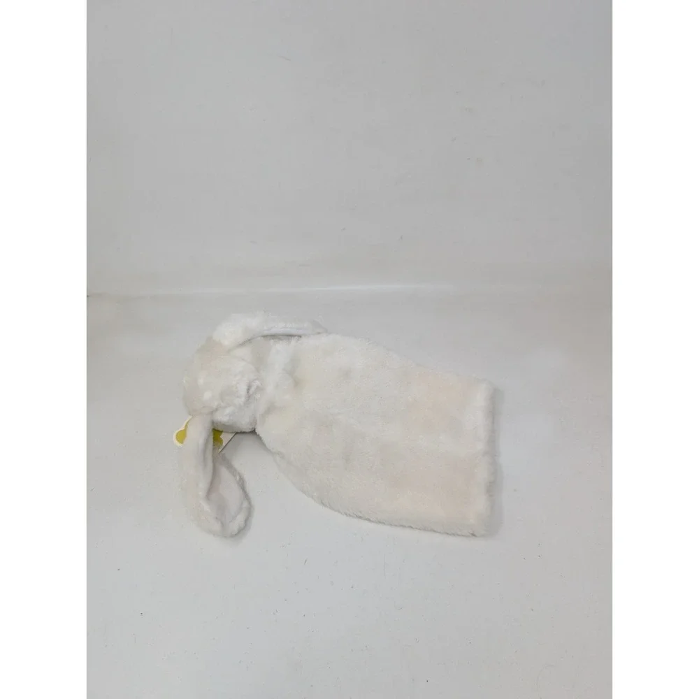 Vintage‎ Dakin Nature Puppets Funny Farm White Dog Plush Puppet 1974 Sleepy Eyes